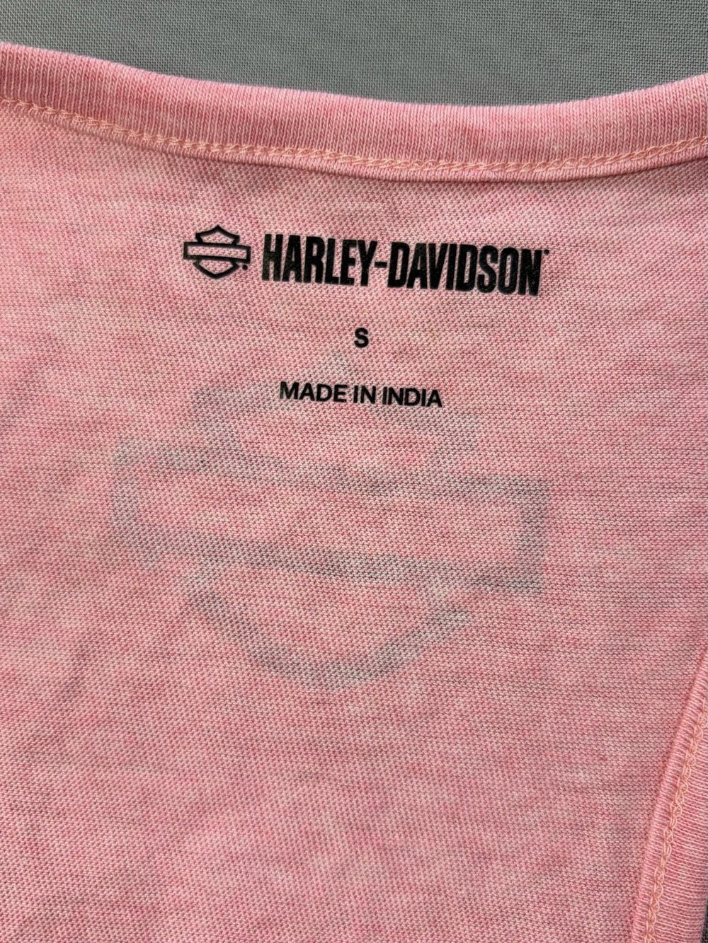 Harley-Davidson Women's Pink Logo Breast Cancer awareness Tank top - Picture 7 of 8